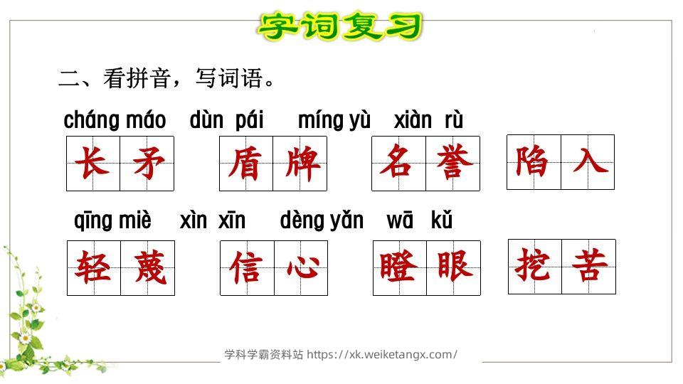 图片[3]-五年级语文下册第6单元知识点课件（部编版）-学科学霸资料站