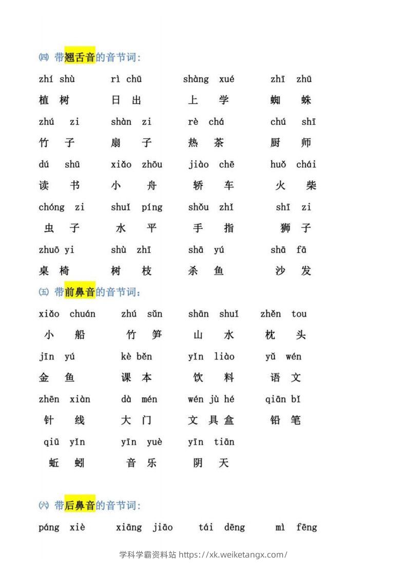 图片[2]-幼小衔接拼音强化训练-学科学霸资料站